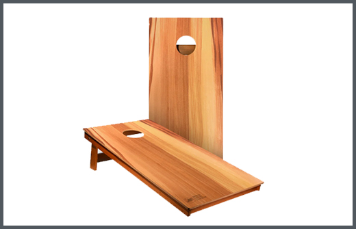 Cornhole Board tailgate add on