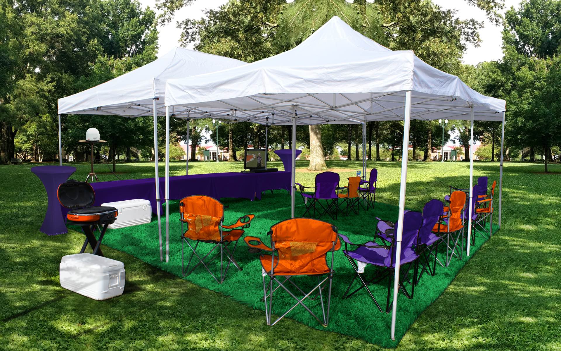 Clemson-tailgate-tent-setup-company