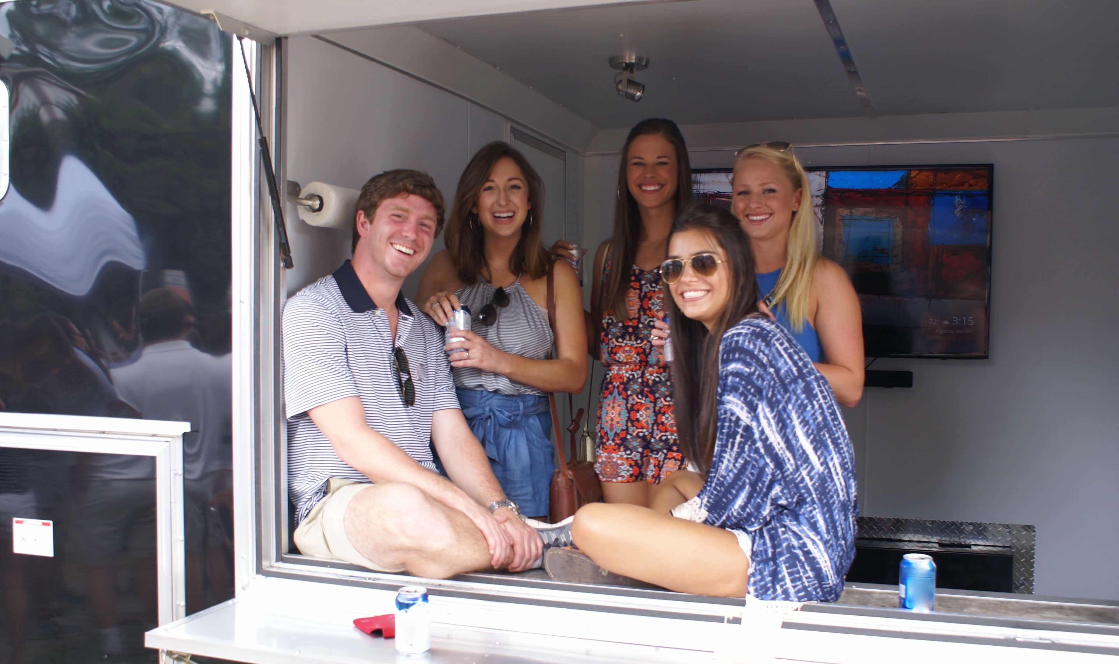 Clemson-enclosed-tailgate-trailer-rental-services